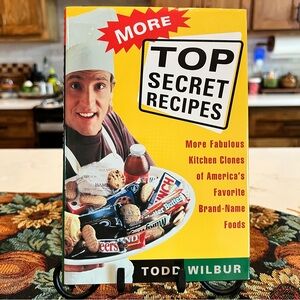 Top Secret Recipes Cookbook - More Edition with Yellow Cover